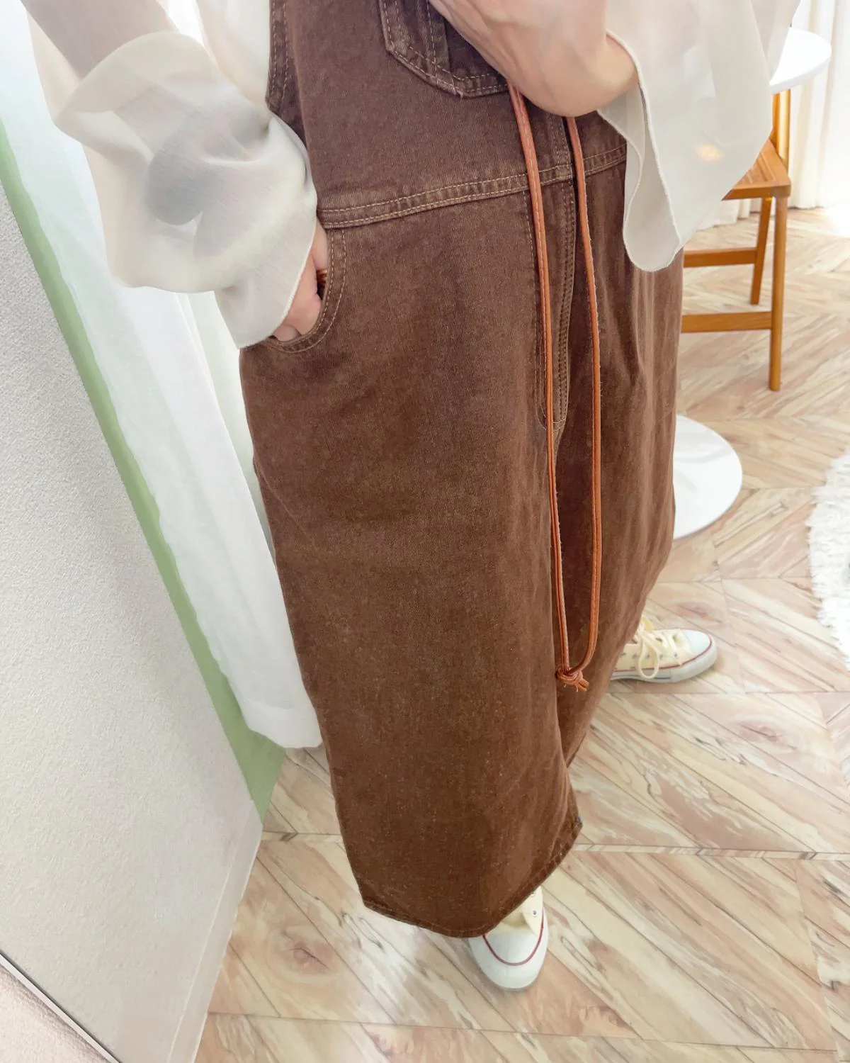ロングジャンパースカート - Image 11