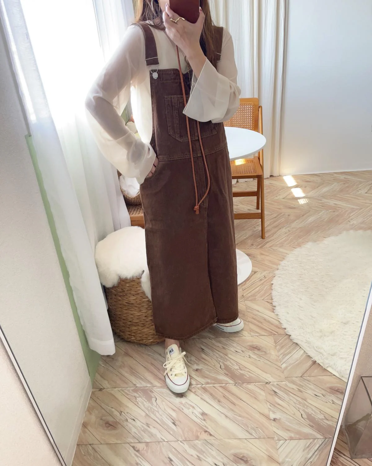 ロングジャンパースカート - Image 12