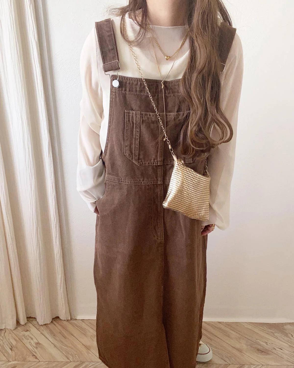 ロングジャンパースカート - Image 7