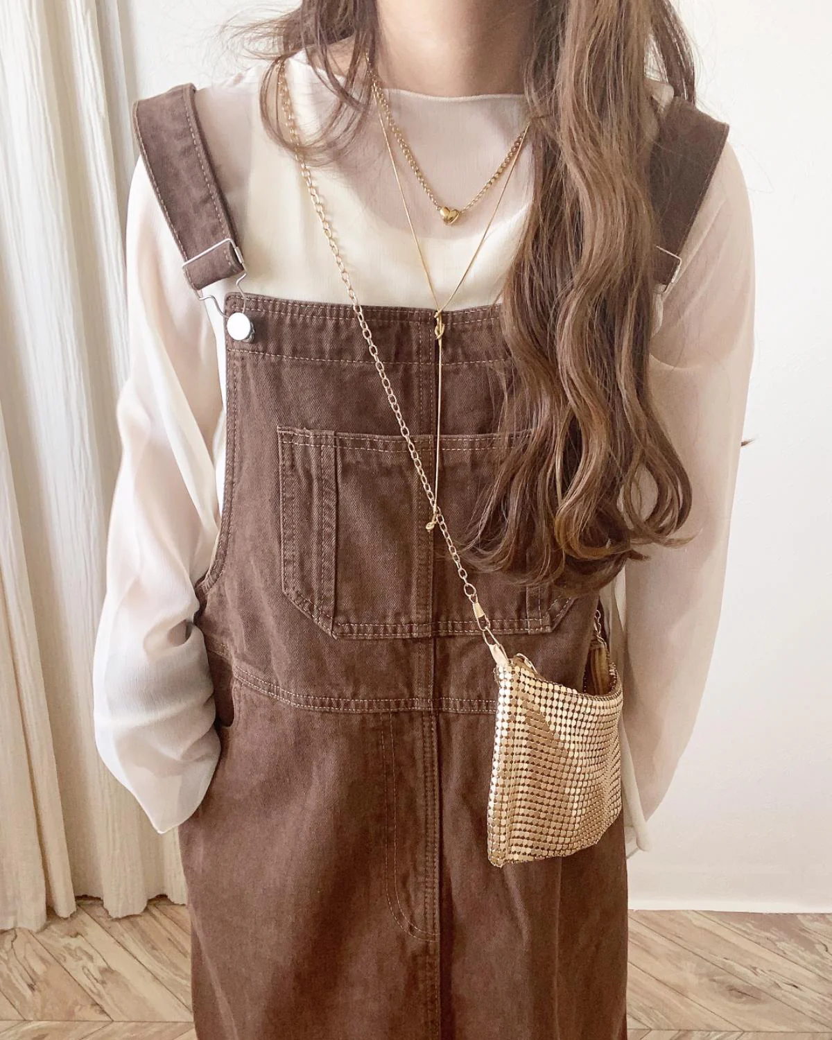 ロングジャンパースカート - Image 8