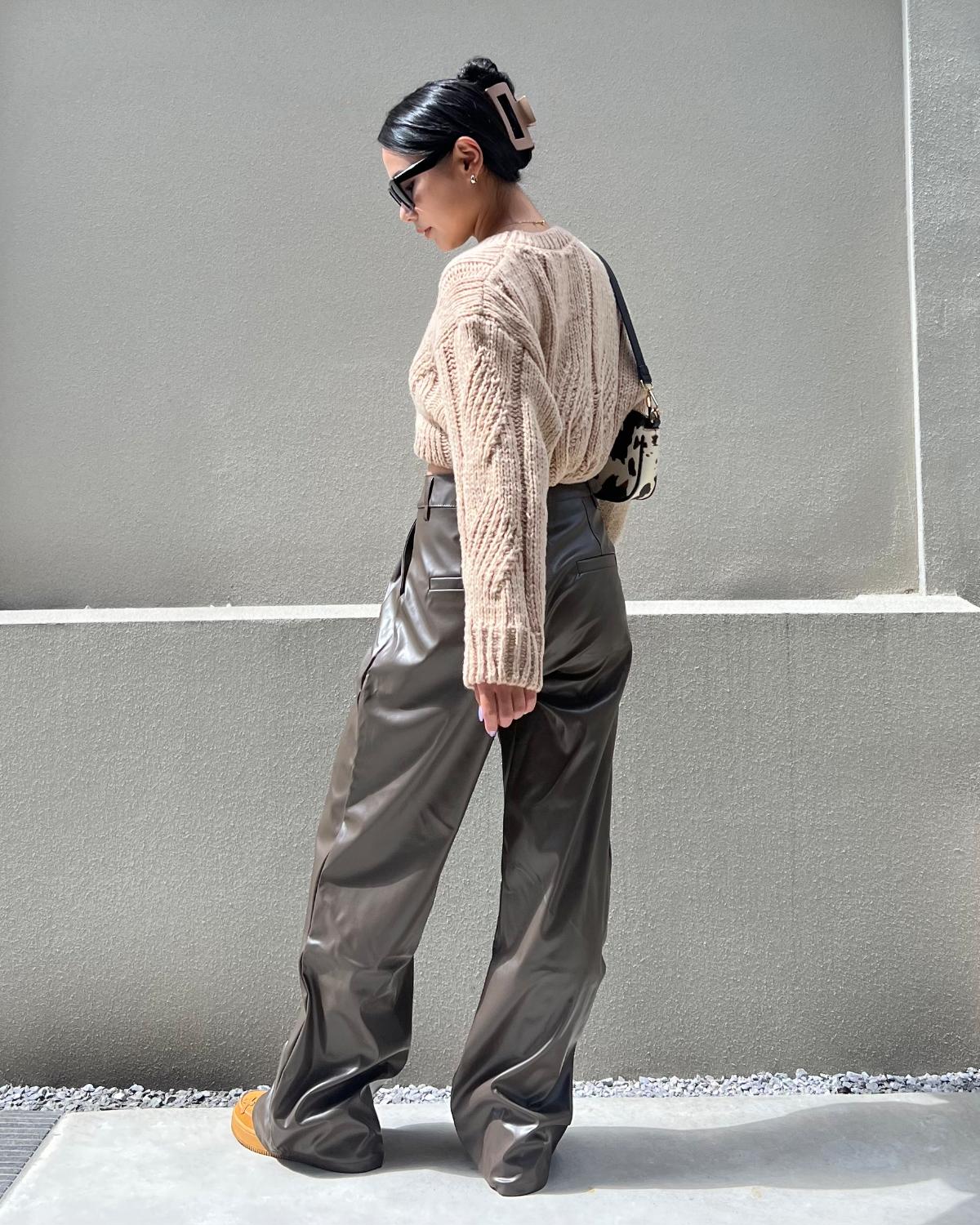 ウエストタックワイドボトム - Image 12