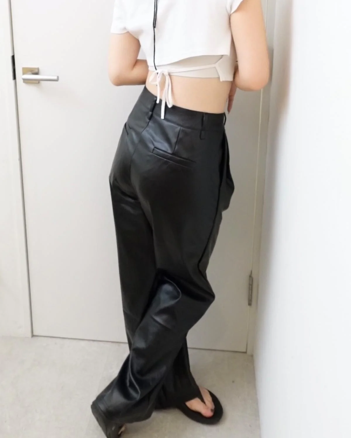 ウエストタックワイドボトム - Image 17
