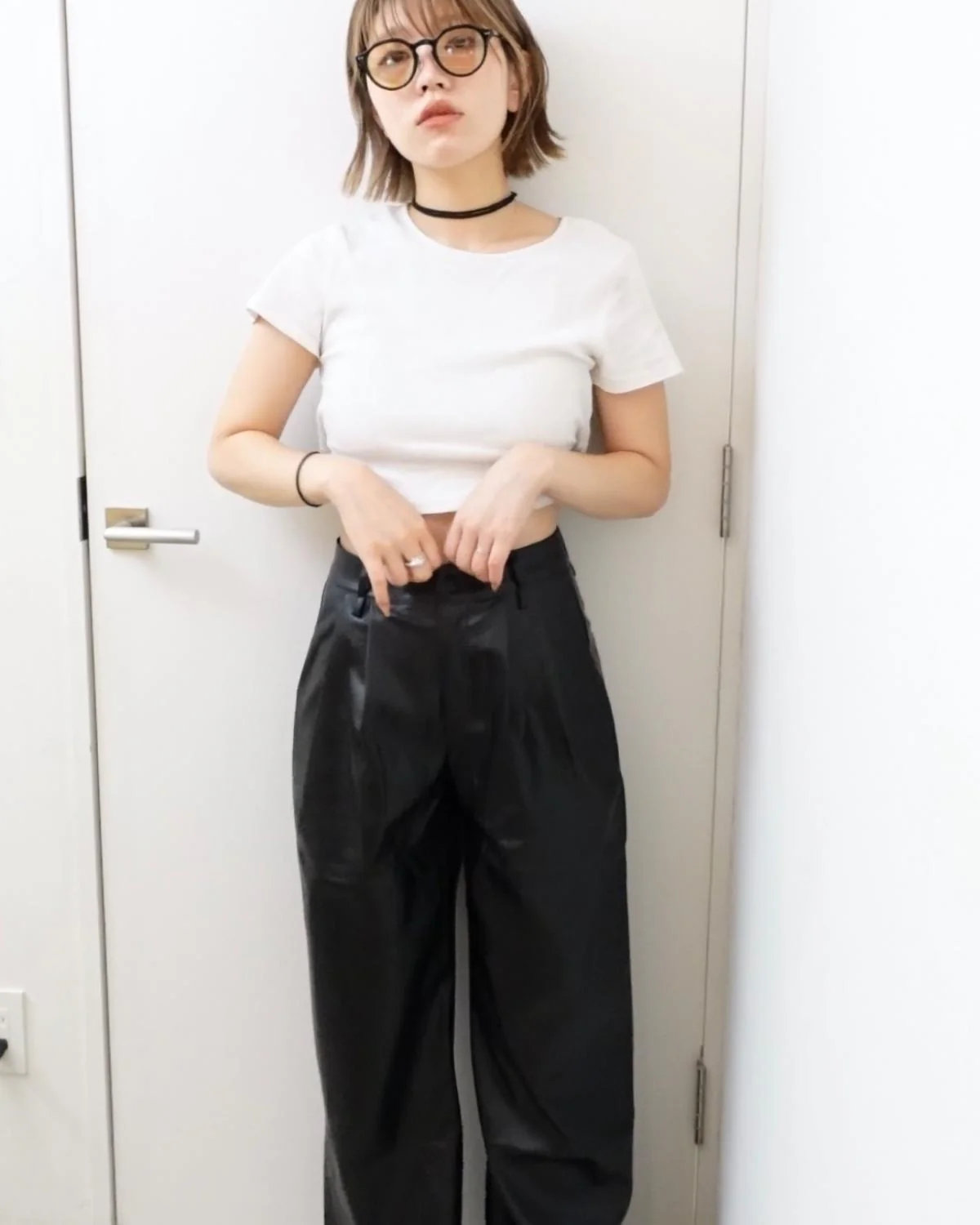 ウエストタックワイドボトム - Image 25