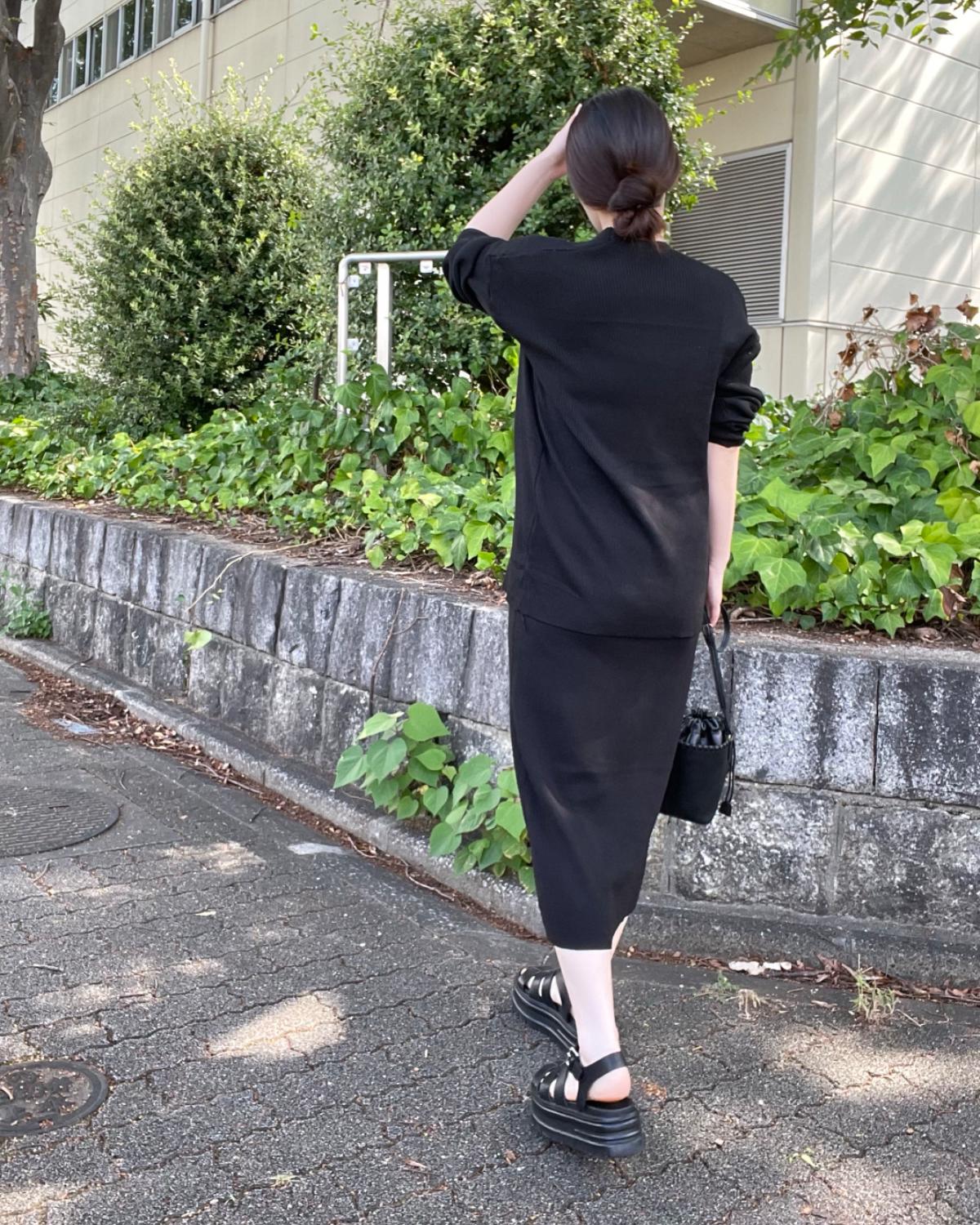 ボレロセットニットワンピース - Image 3