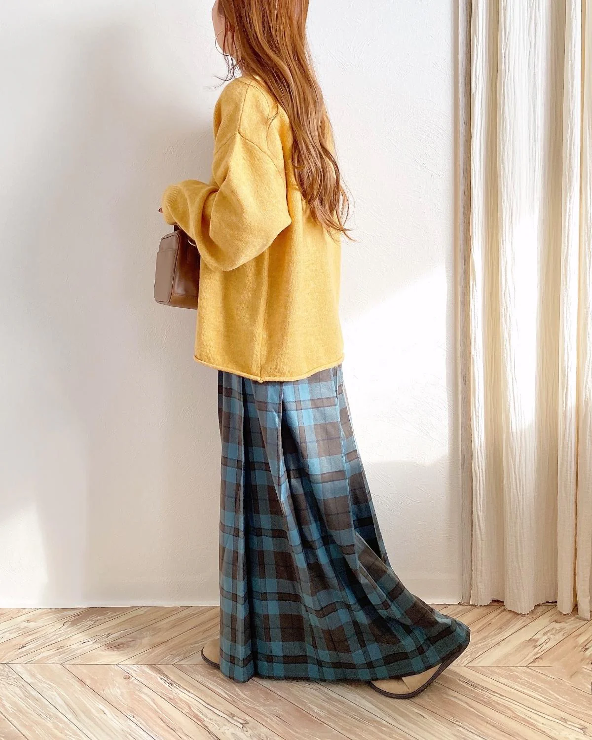 チェックプリーツスカート - Image 13