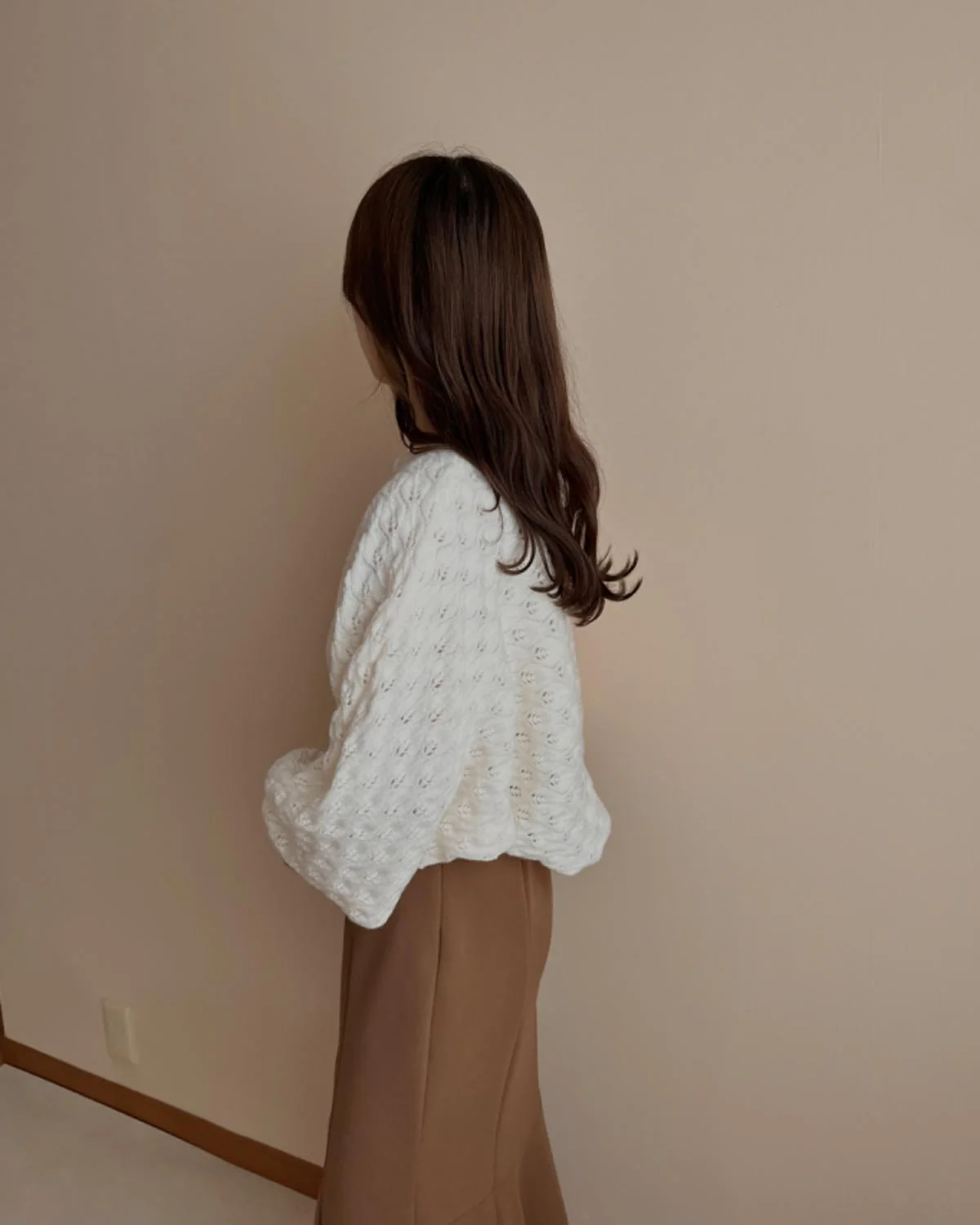 透かし編みアンサンブルニット - Image 12