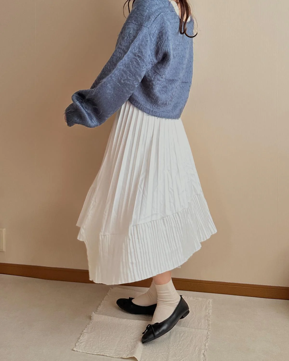プリーツアシメロングスカート - Image 10