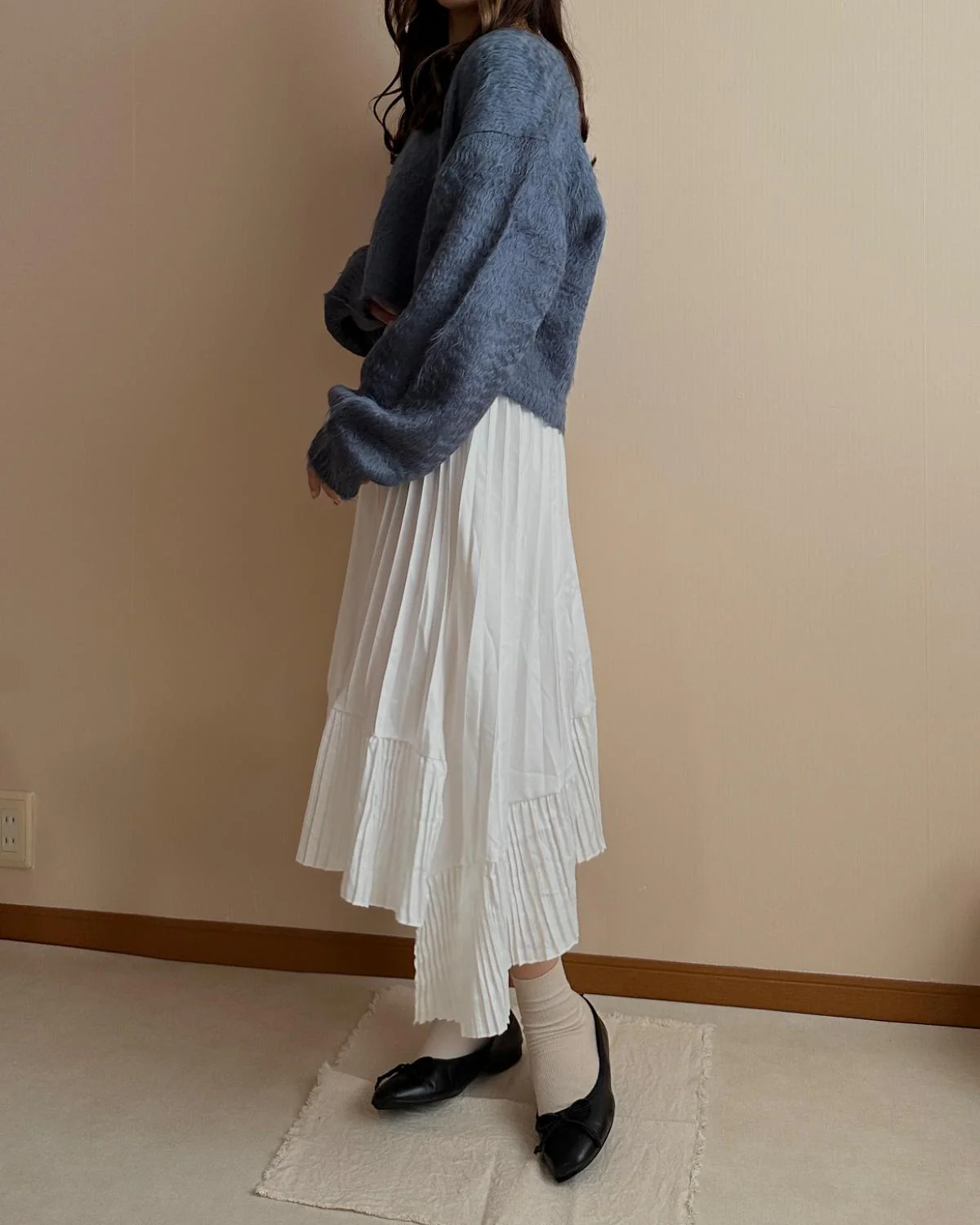 プリーツアシメロングスカート - Image 11
