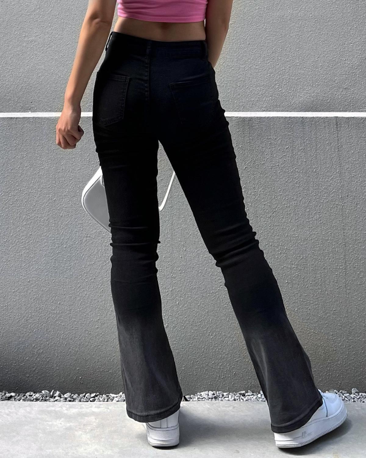 グラデーションフレアデニムパンツ - Image 7