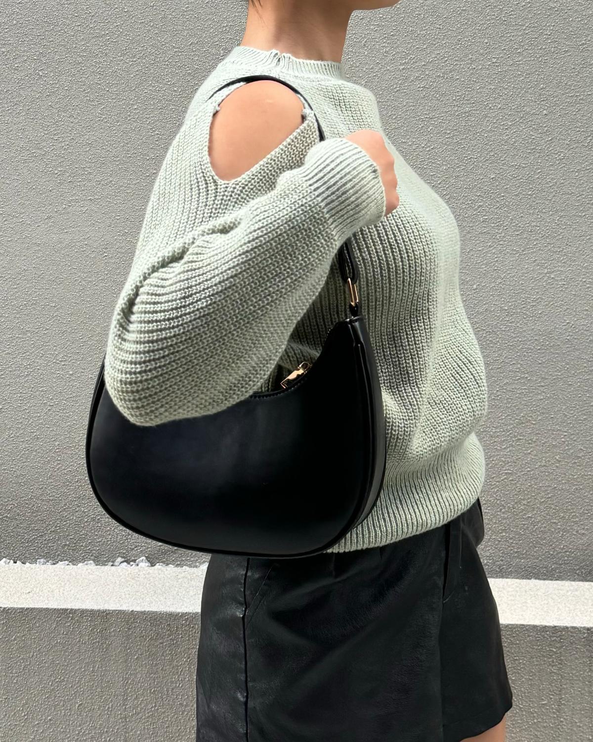 ショルダーオープンニットトップス - Image 6