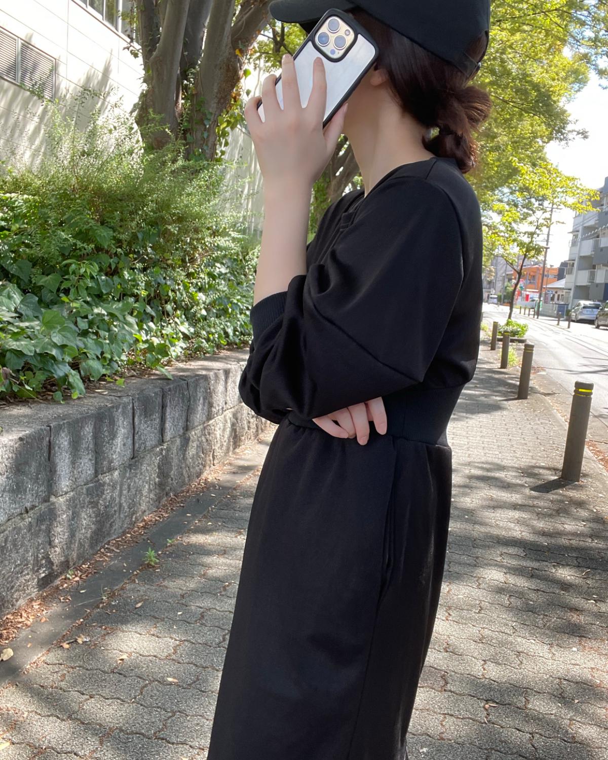 ウエストシェイプロングワンピース - Image 11