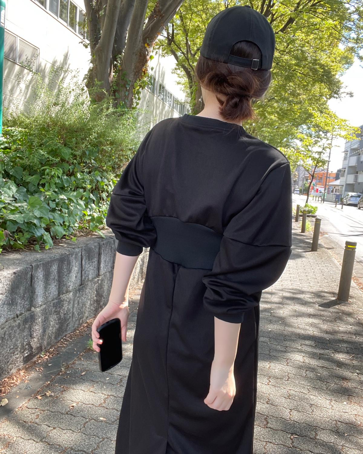 ウエストシェイプロングワンピース - Image 7
