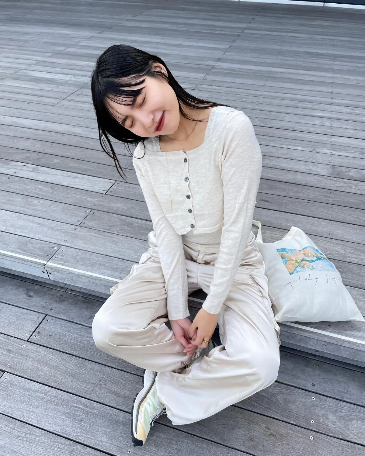 アンサンブルクロップドカーディガン - Image 3