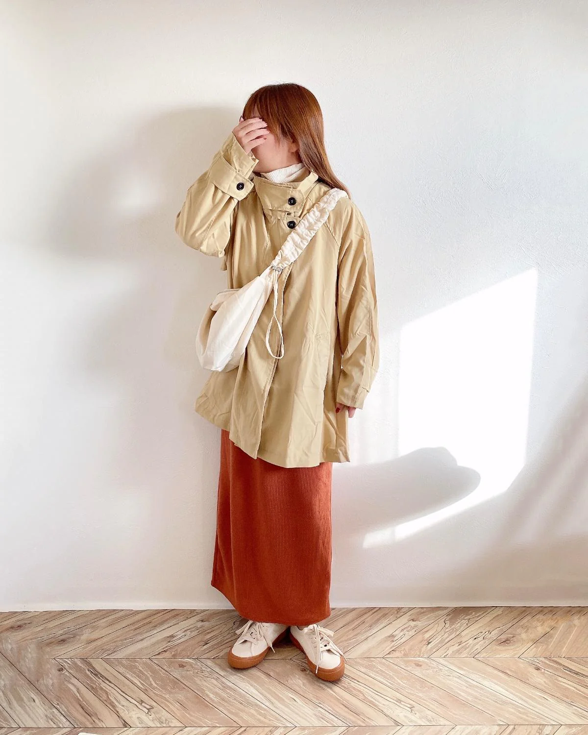 スタンドカラーコート - Image 13