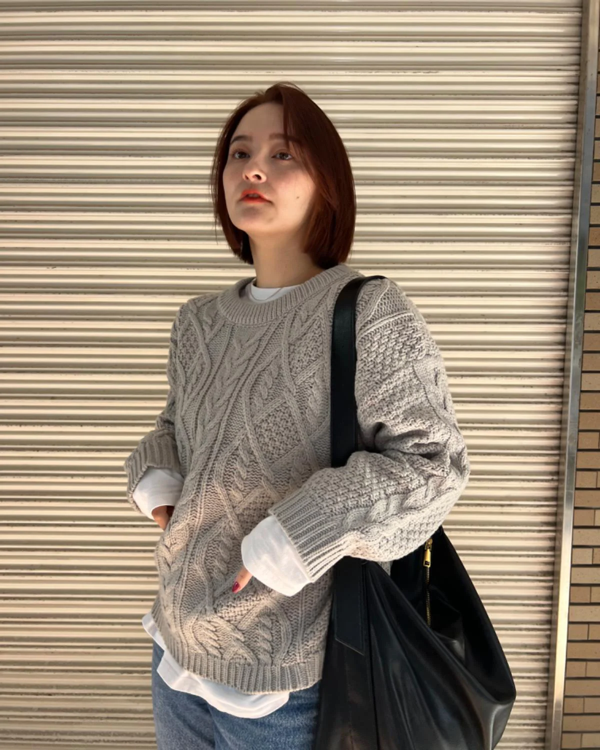 ケーブルニットトップス - Image 6