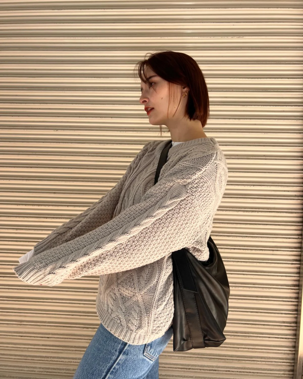 ケーブルニットトップス - Image 7