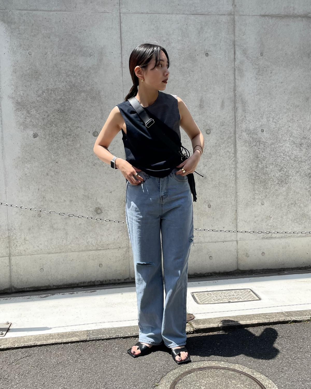 サイドスリットデニムパンツ - Image 8