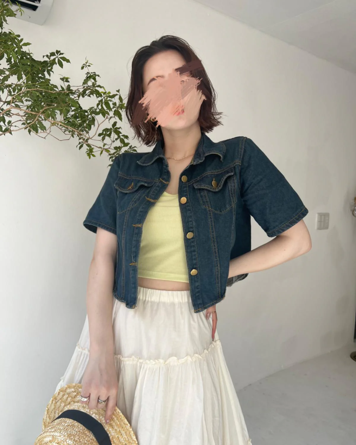 ハーフスリーブデニムジャケット - Image 4