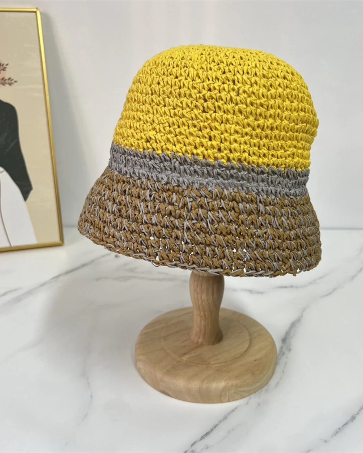 マルチカラークローシュハット - Image 2
