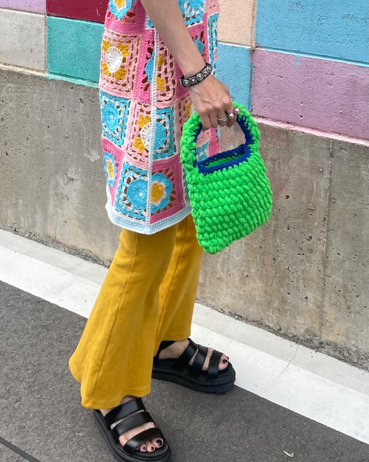 パイピングニットバッグ - Image 8