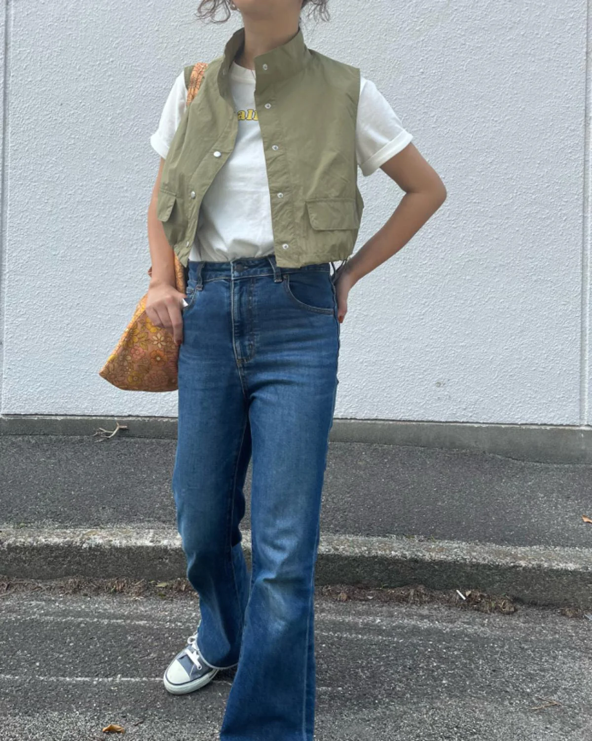 クロップドミリタリーベスト - Image 10