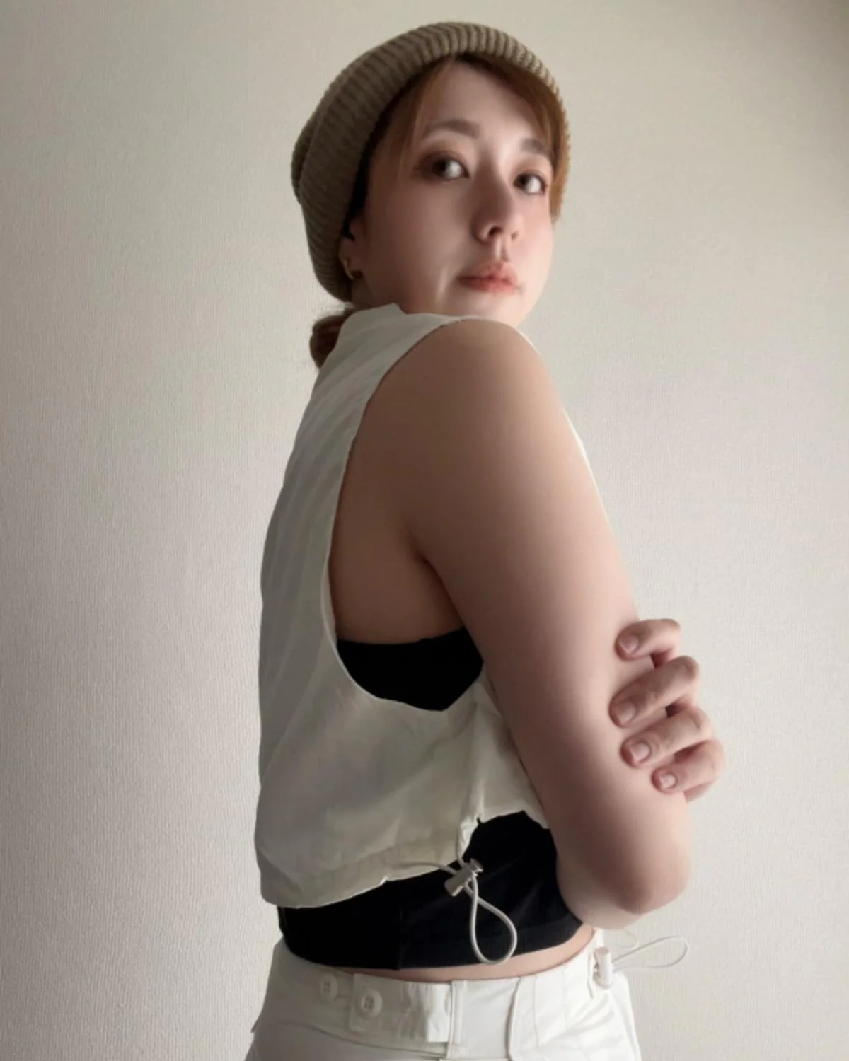 クロップドミリタリーベスト - Image 36