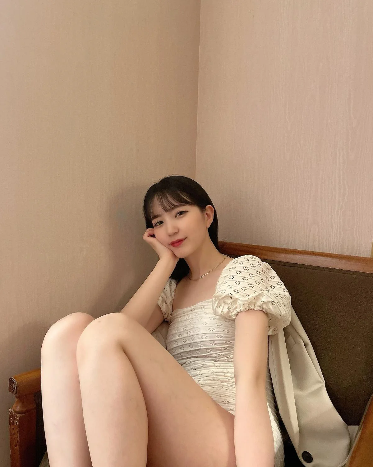 カットレースパフスリーブスウィムウェア - Image 4