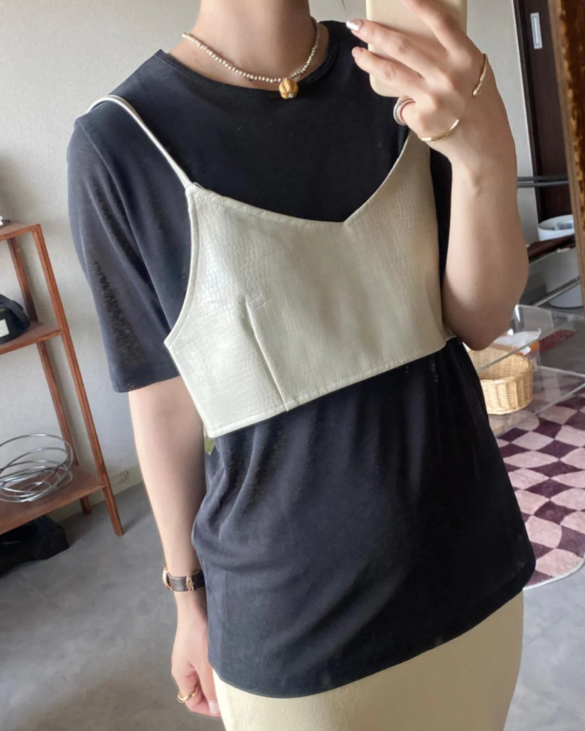 フェイクレザービスチェ - Image 9