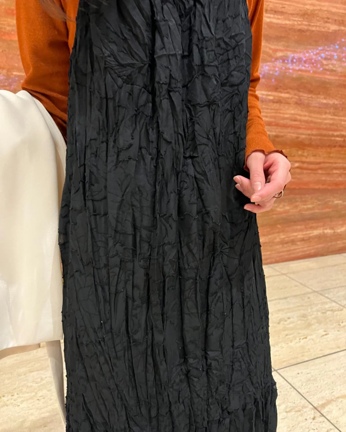 シワ加工キャミワンピース - Image 3