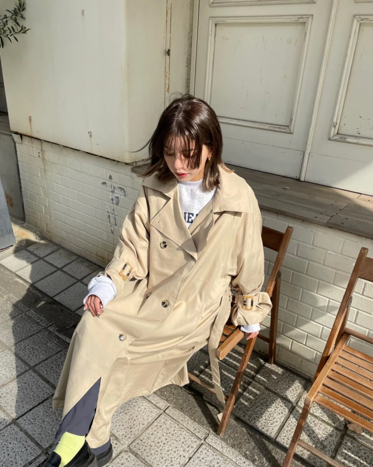 エステルツイルトレンチコート - Image 27