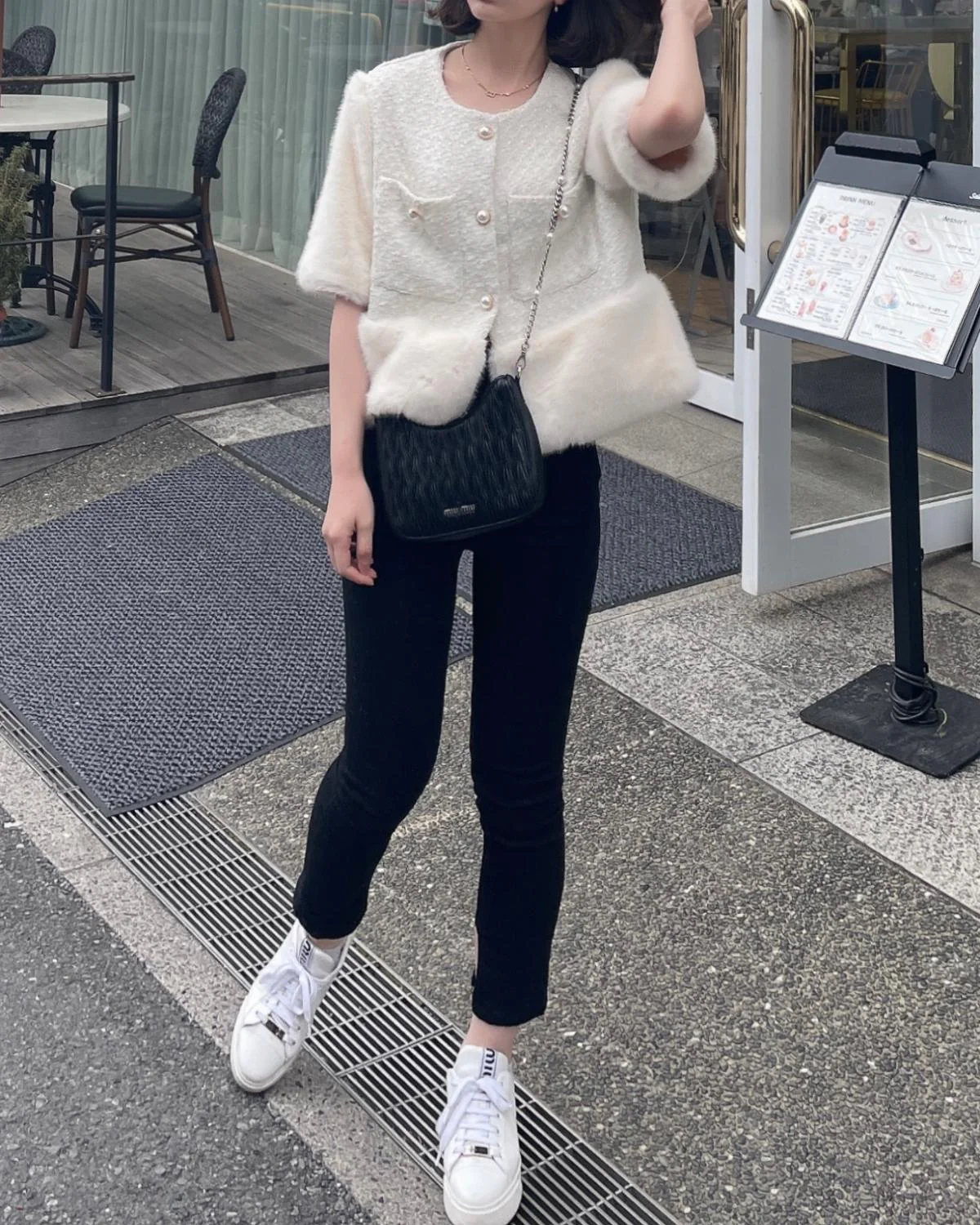 ツイードファージャケット - Image 5