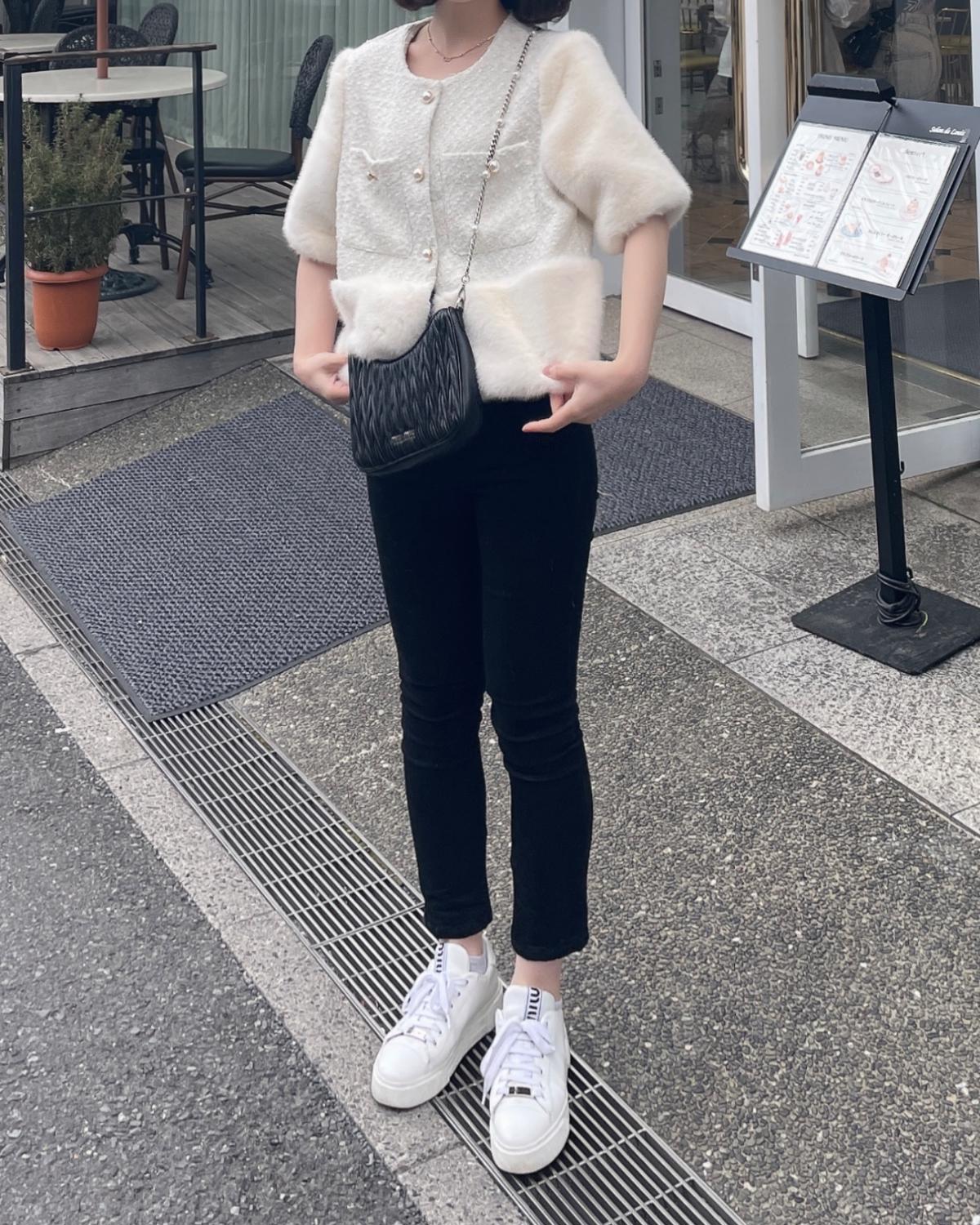 ツイードファージャケット - Image 6