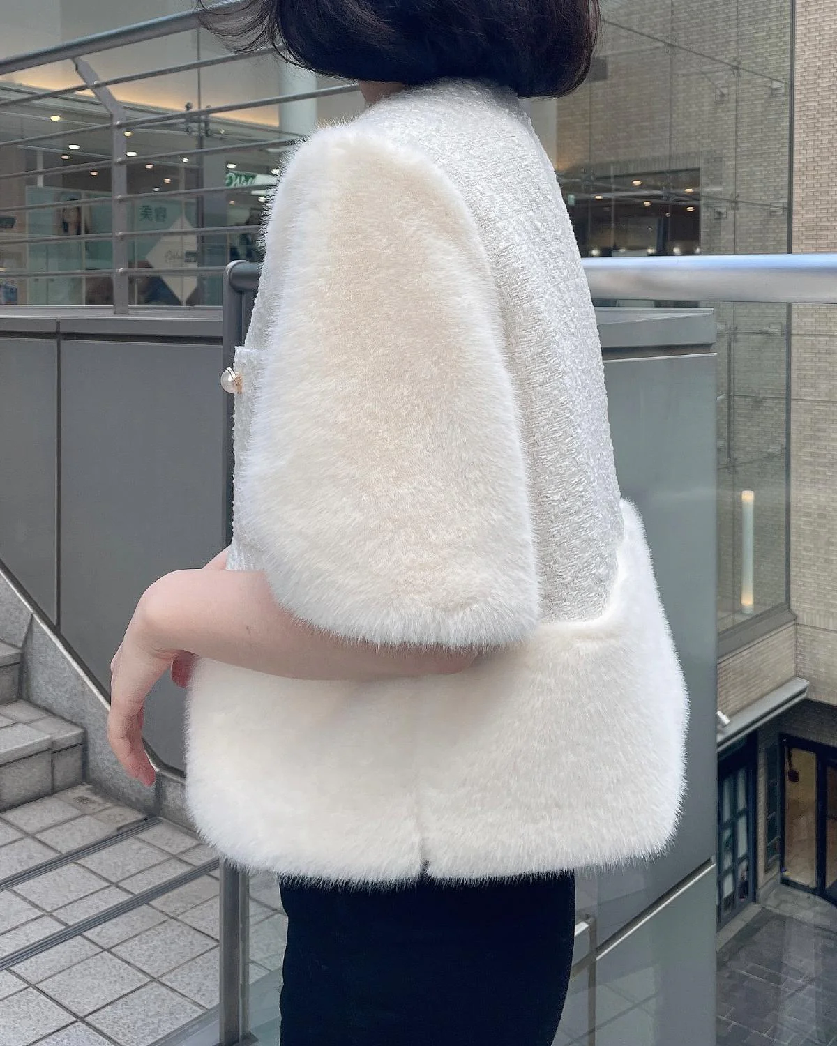 ツイードファージャケット - Image 9
