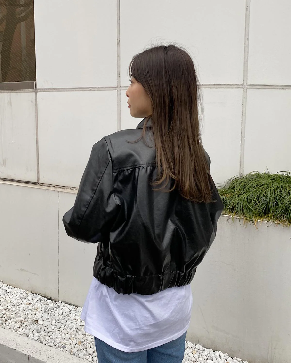 PUショートブルゾン - Image 6