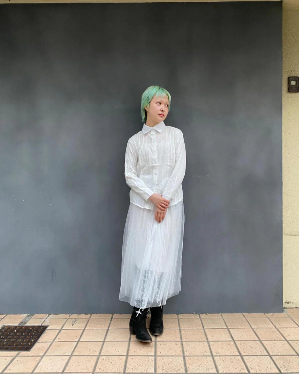 チュールロングスカート - Image 5