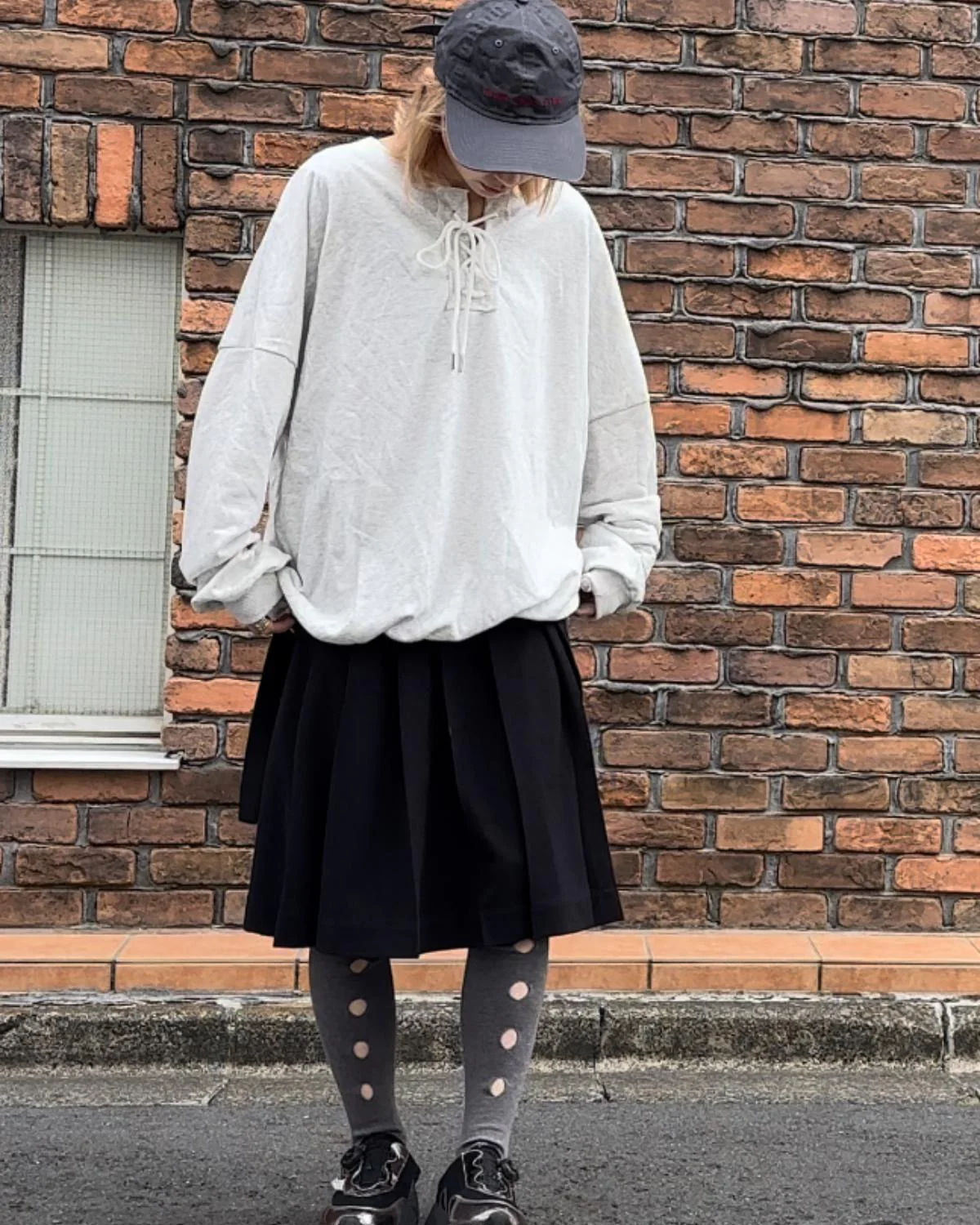 レースアッププルオーバー - Image 3
