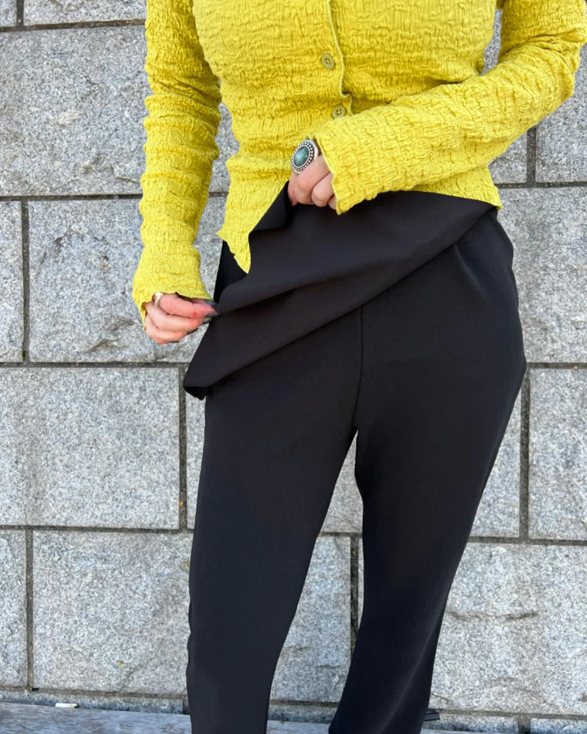 スカートレイヤードスラックス - Image 9