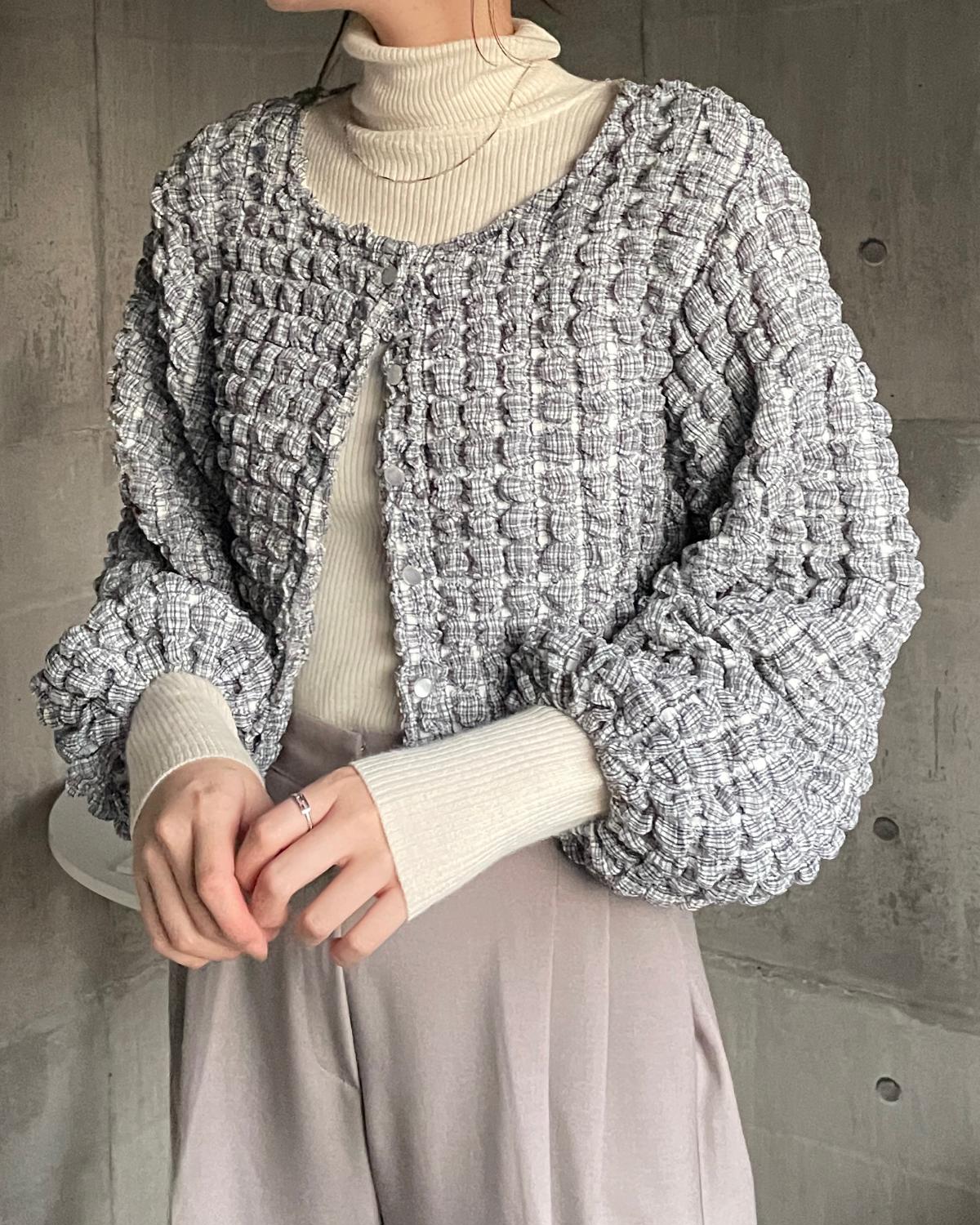 ぽこぽこショートカーディガン - Image 34