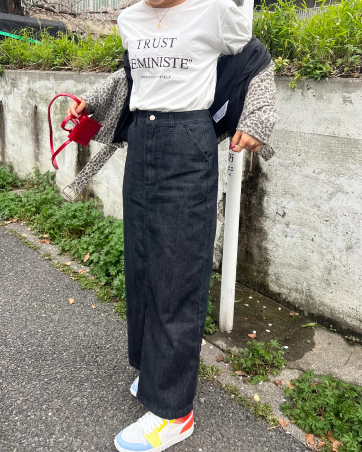 デニムロングスカート - Image 15