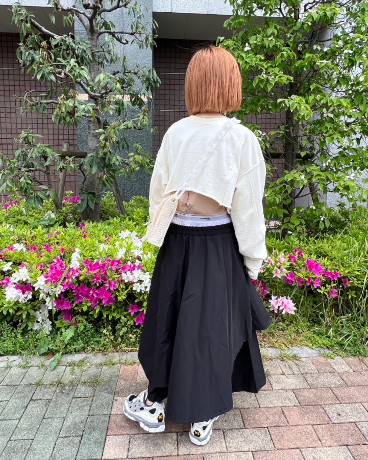 レイヤードアシンメトリースカート - Image 5