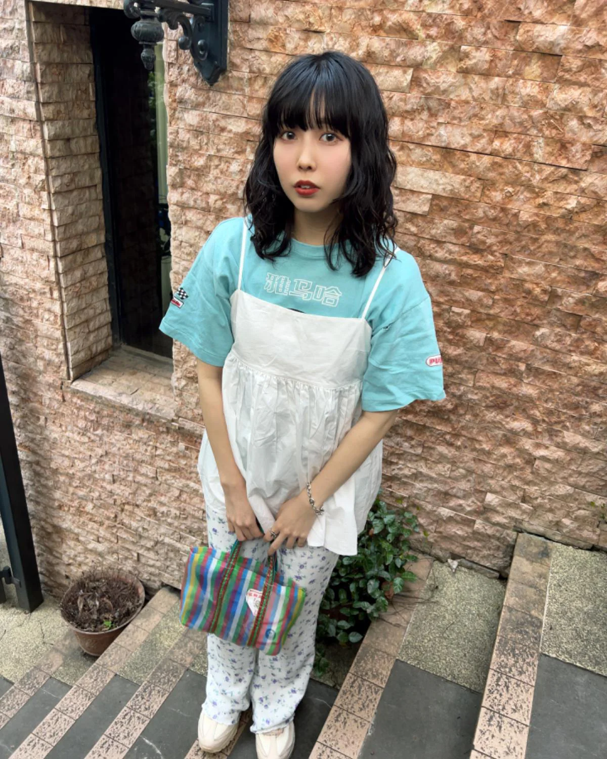 タイプライターペプラムキャミ - Image 18