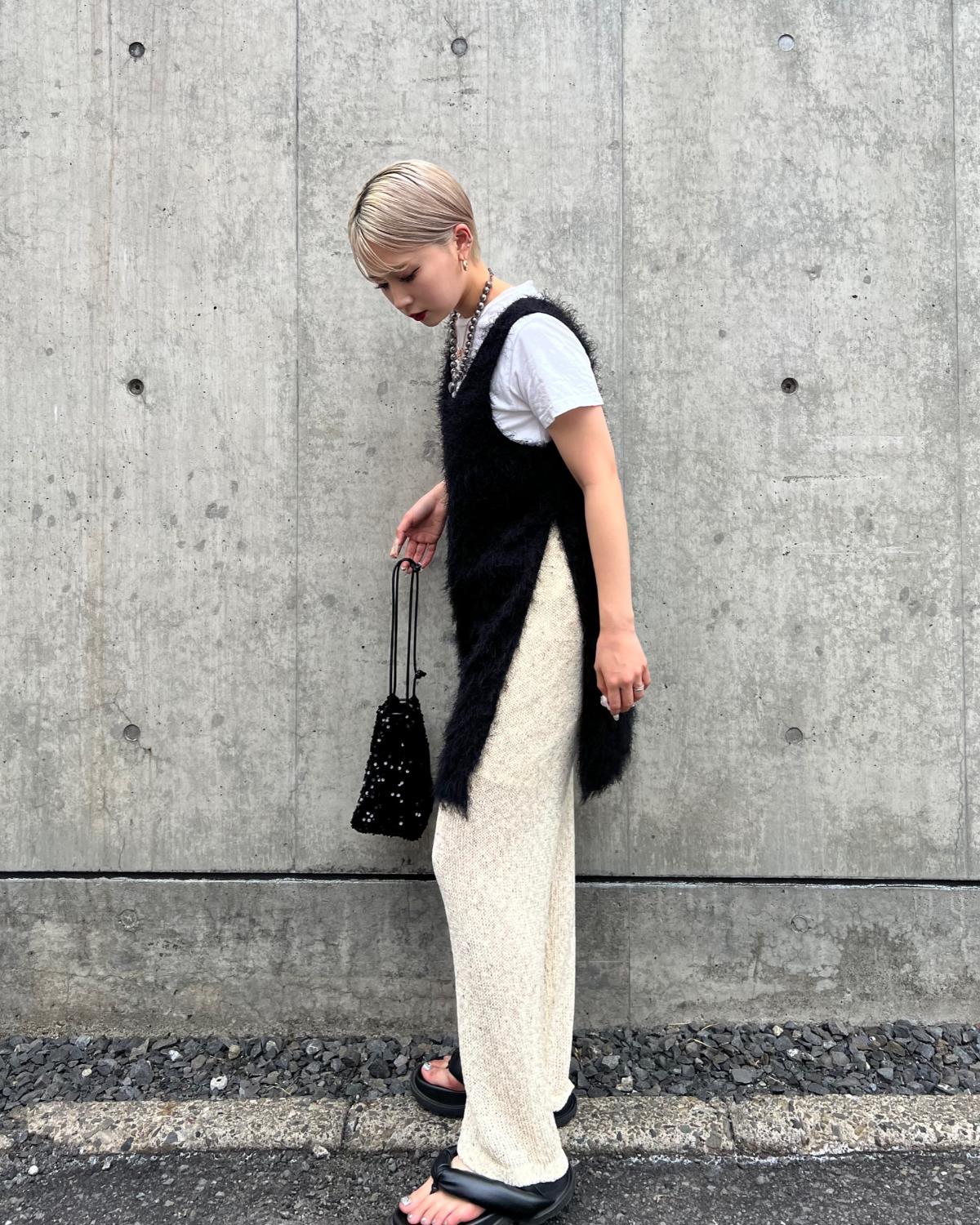 アサタッチミックスニットパンツ - Image 10