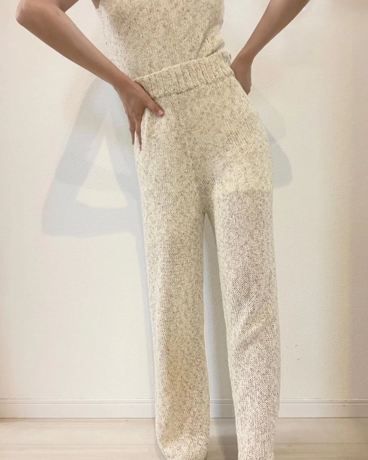 アサタッチミックスニットパンツ - Image 20