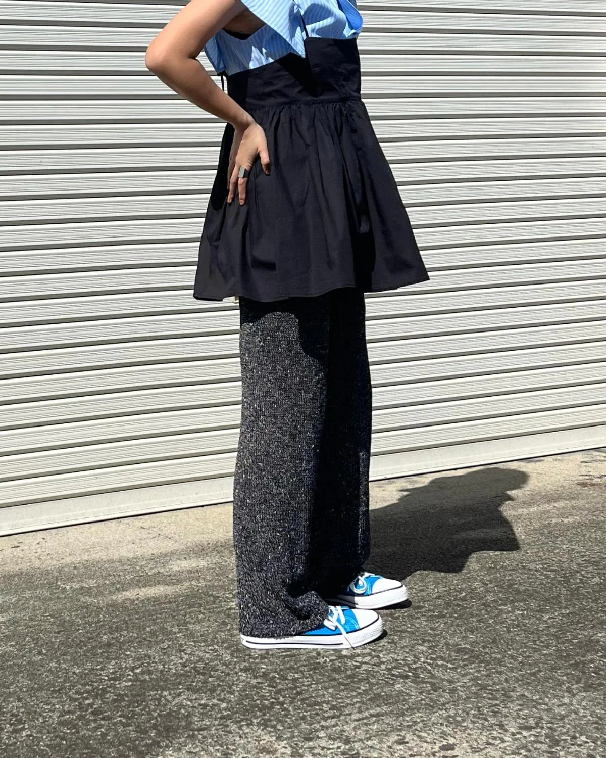 アサタッチミックスニットパンツ - Image 32