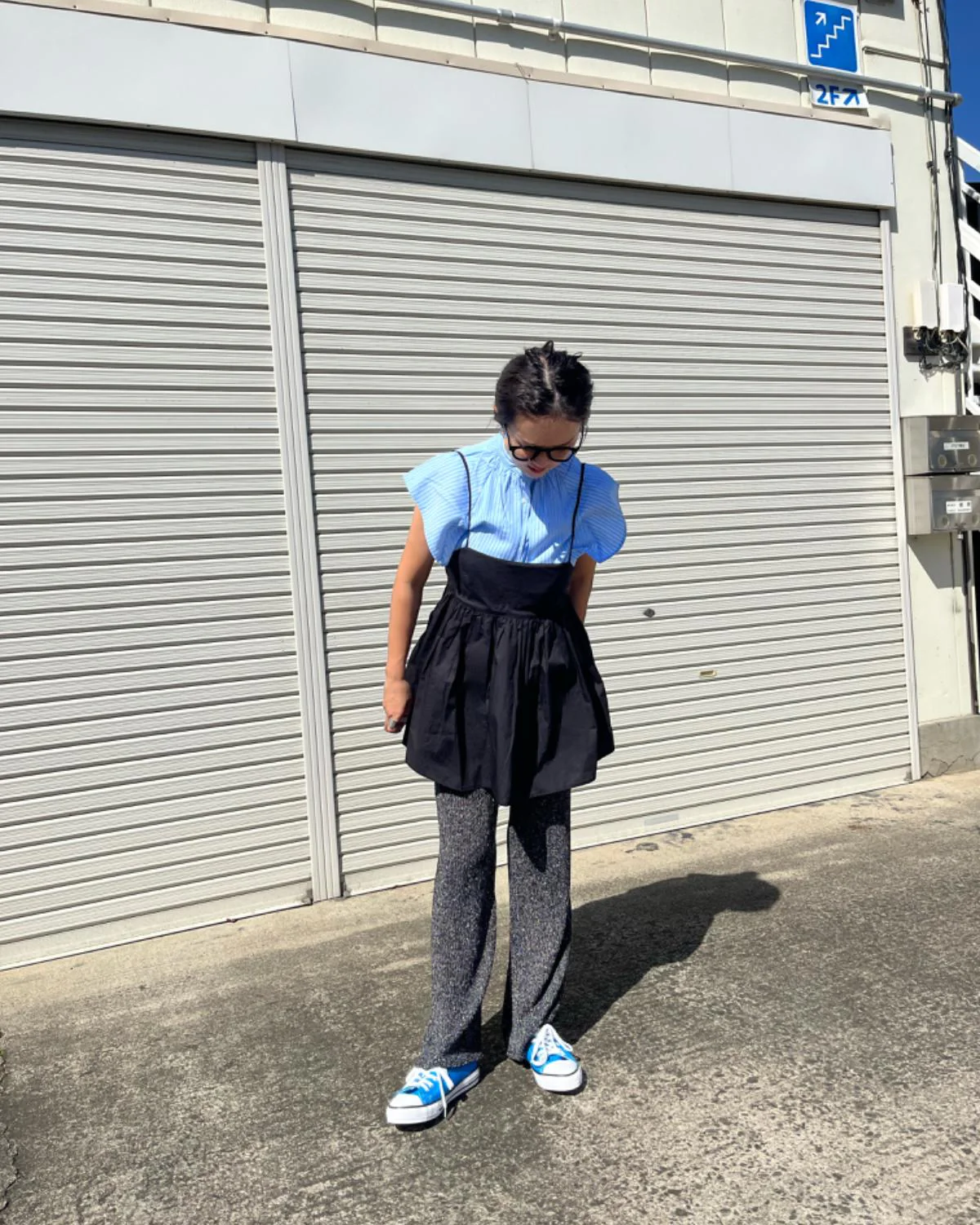 アサタッチミックスニットパンツ - Image 34
