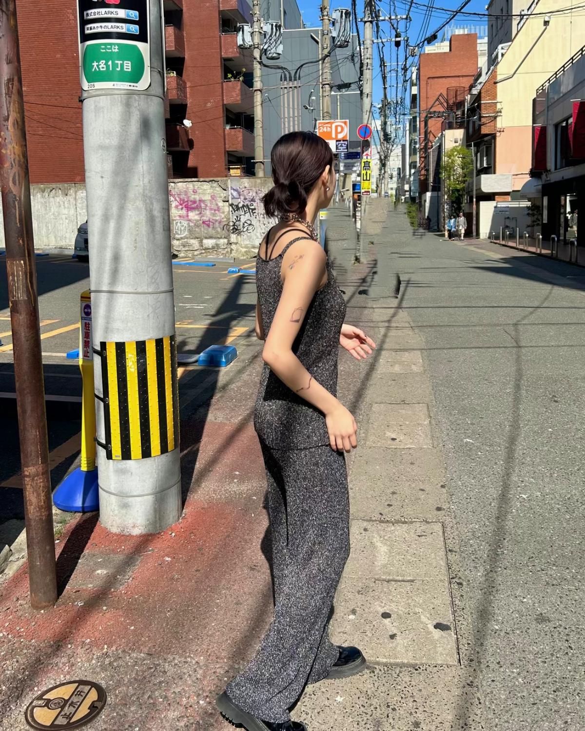 アサタッチミックスニットパンツ - Image 35