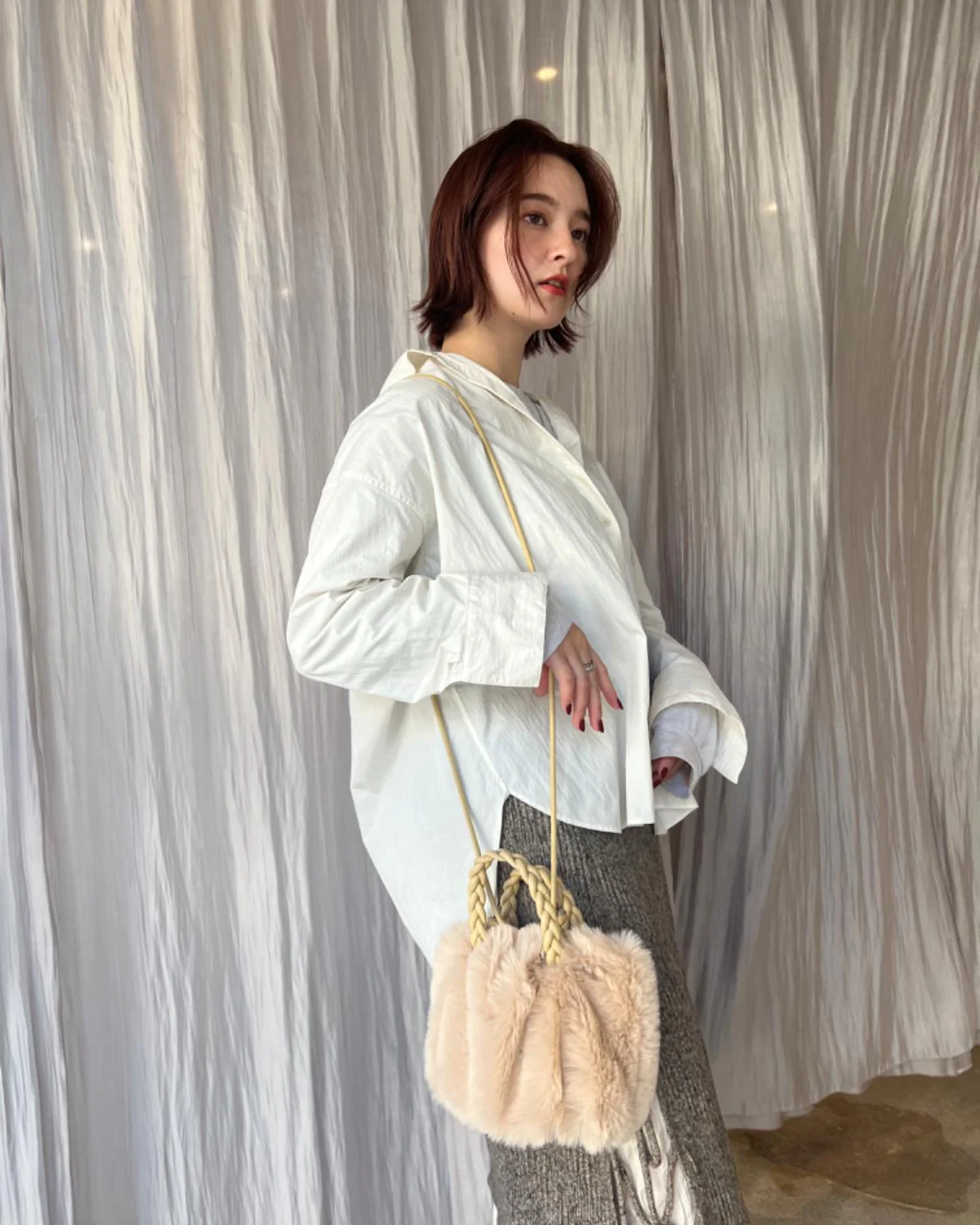 ファーショルダー2wayバッグ - Image 13