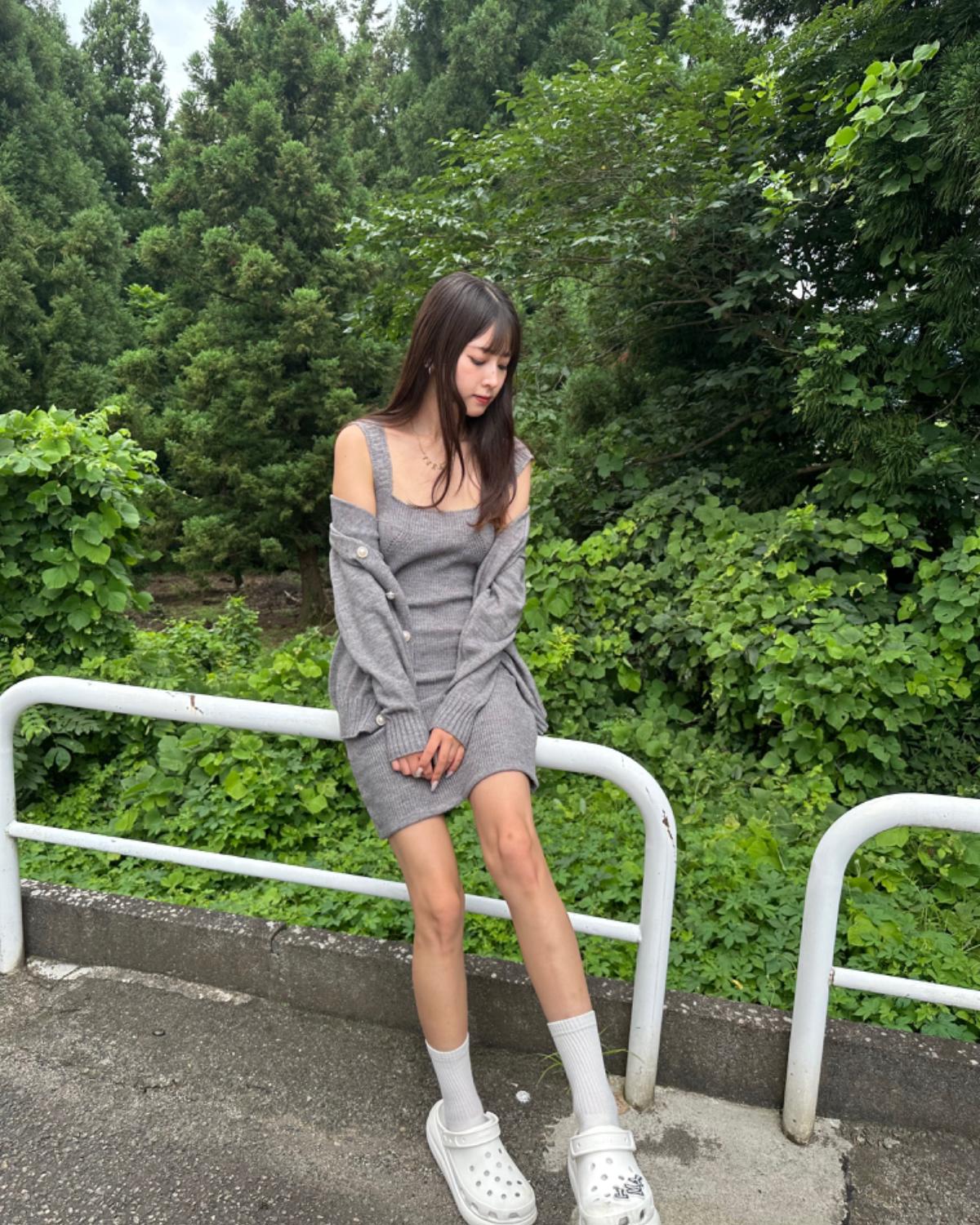 ニットワンピースカーディガンセット - Image 7