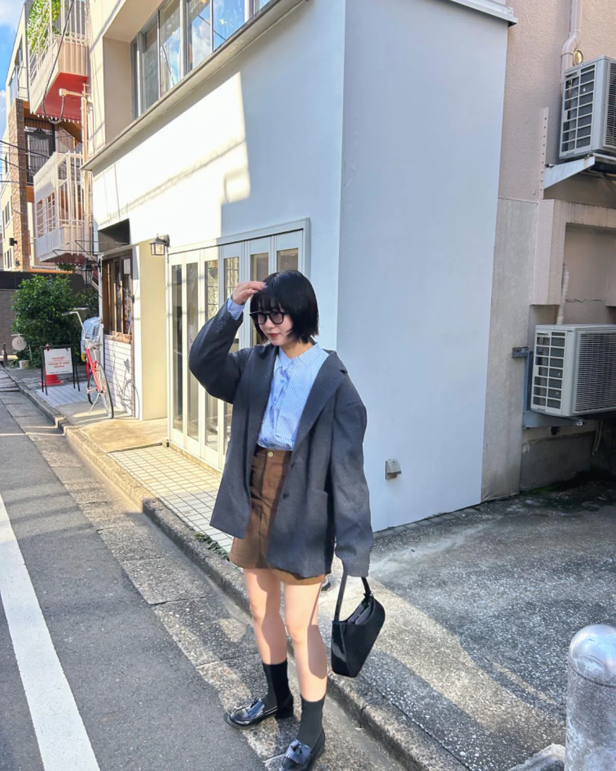 ボリュームスリーブストライプシャツ - Image 6