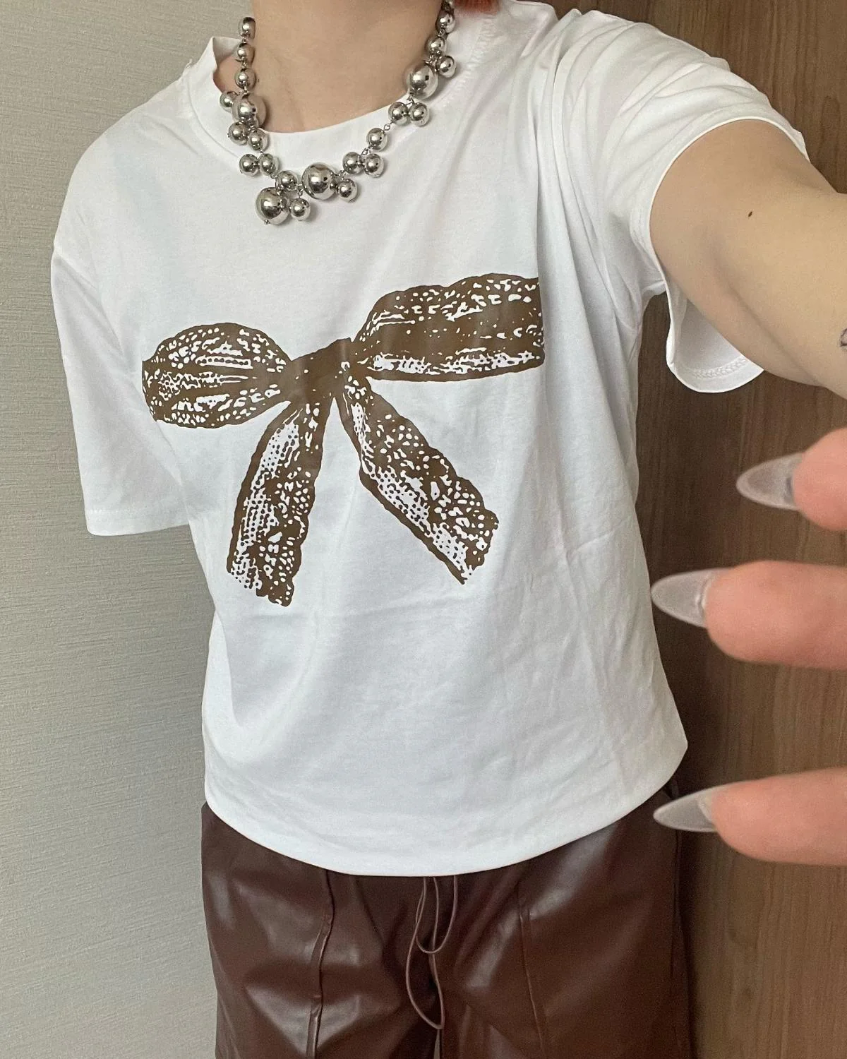 リボンプリントT - Image 3
